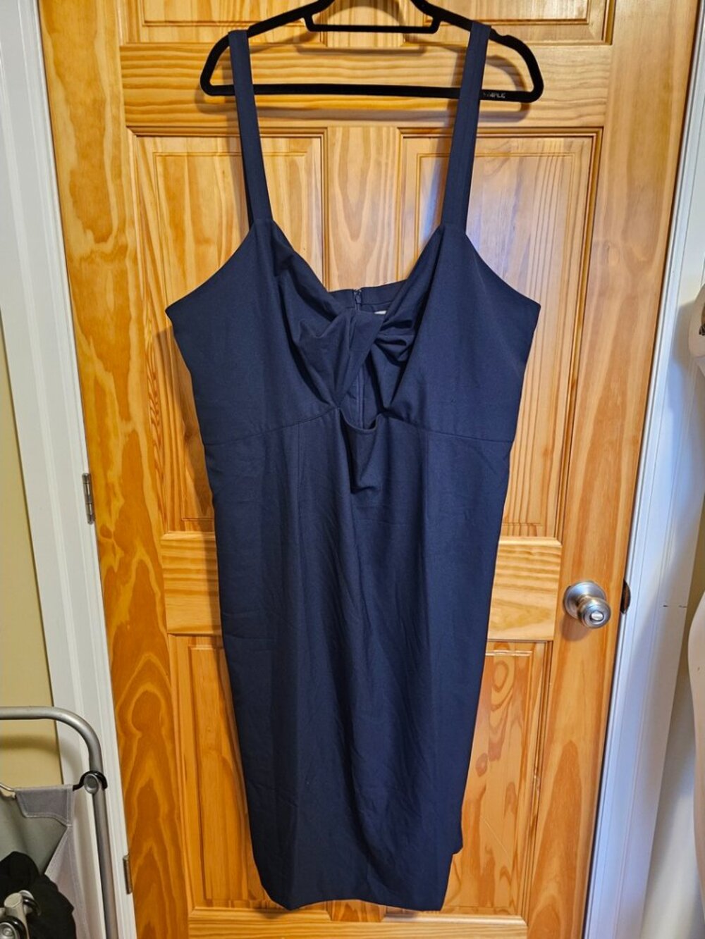 💛 38. BHLDN Size 26W Dark Navy Cutout Dress